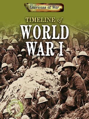 cover image of Timeline of World War I
